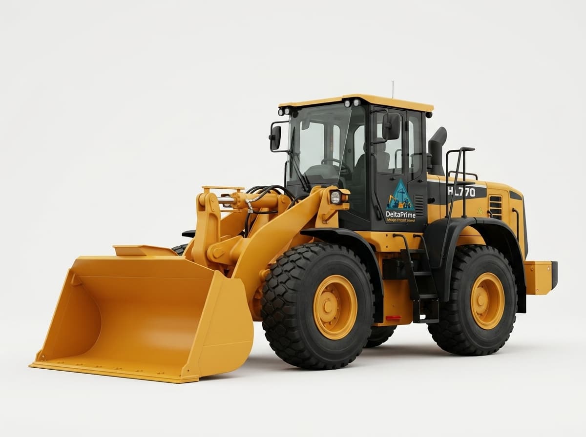 Фронтальный погрузчик Hyundai HL770